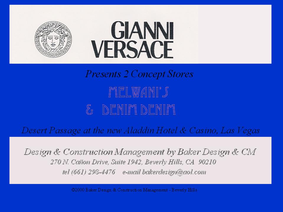 Gianni versace versus label